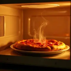 Jak podgrzać mrożoną pizzę w mikrofali, by uniknąć gumowatości?
