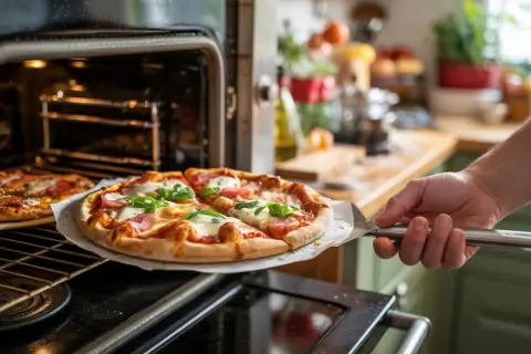 Jak piec pizzę w piekarniku z termoobiegiem, aby uniknąć przypalenia